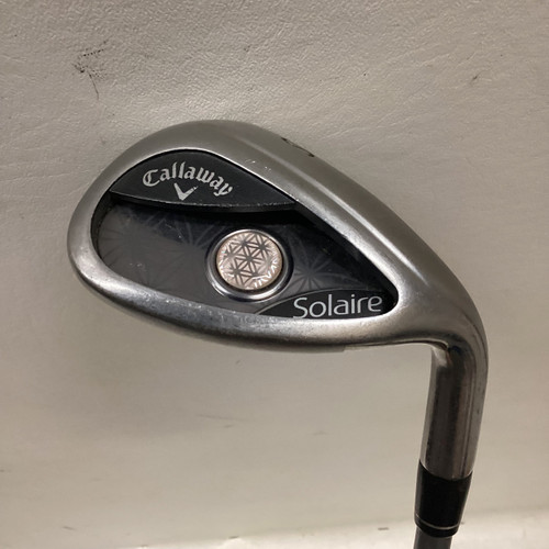 Vist Large View of Product Image Which is Used Callaway SOLAIRE Golf Wedge Womens RH Sand Wedge 11725-S000489496