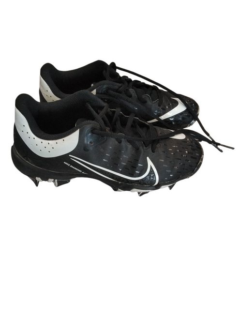 Vist Large View of Product Image Which is Used Nike HYPERDIAMOND 4 BB/SB Cleats Black Junior 03 11866-S000026880