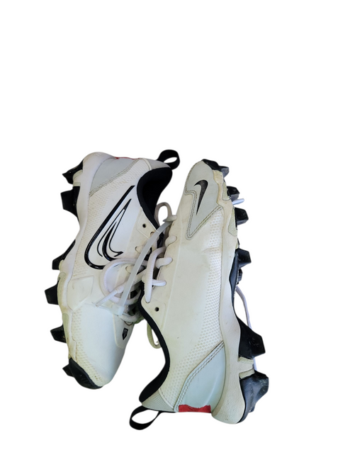 Vist Large View of Product Image Which is Used Nike TROUT BB CLEATS BB/SB Cleats White Youth 13.0 11708-S000181470