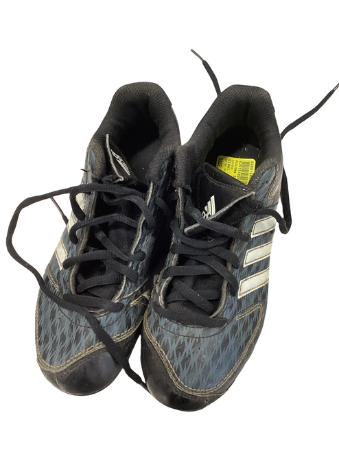 Vist Large View of Product Image Which is Used Adidas Soccer Cleats Black Junior 01.5 11613-S000164600
