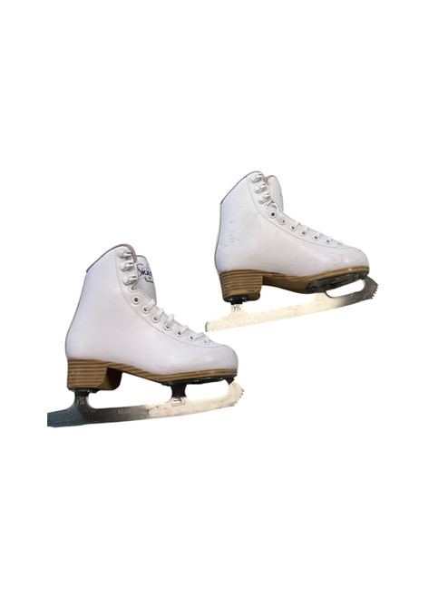 Vist Large View of Product Image Which is Used Jackson SOFT SKATE Girls Figure Skate White Youth 13.0 11512-S000225102