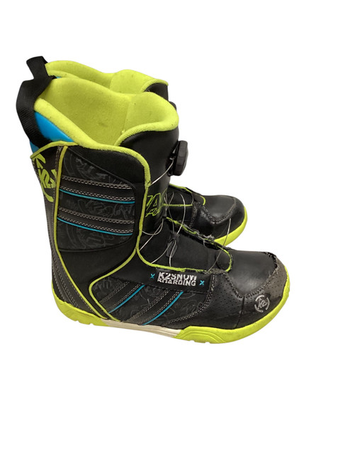 Vist Large View of Product Image Which is Used K2 VANDAL BOA Boys Snowboard Boots Black Junior 06 11816-S000272626