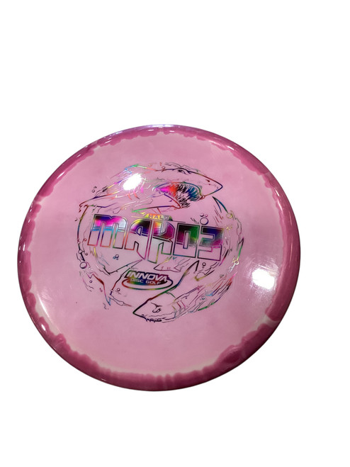 Vist Large View of Product Image Which is Used Innova MAKO 3 Disc Golf Mid Range Pink 11884-S000049482