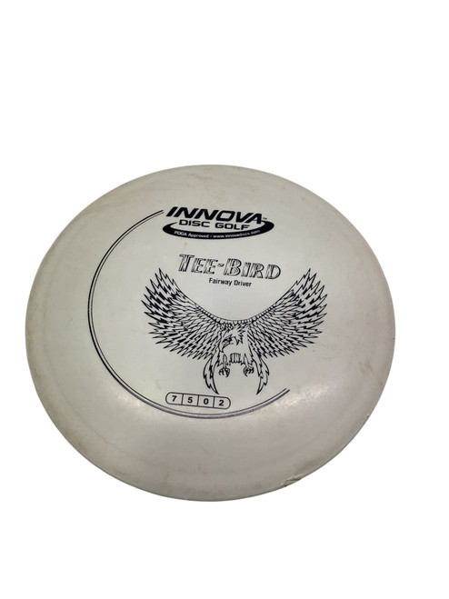 Vist Large View of Product Image Which is Used Innova TEE BIRD Disc Golf Driver White 11347-S000251866