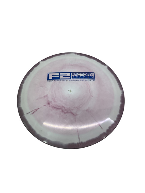 Vist Large View of Product Image Which is Used Innova F2 FACTORY 2ND Disc Golf Driver Purple 11347-S000251868