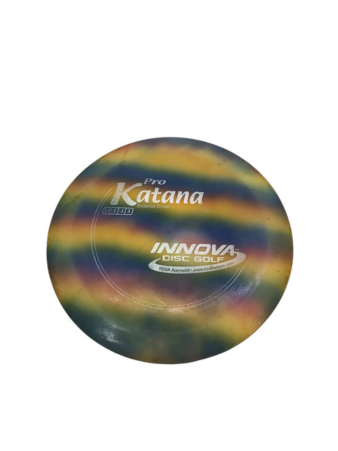 Vist Large View of Product Image Which is Used Innova PRO KATANA Disc Golf Driver Yellow 11347-S000251876