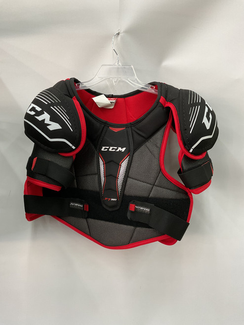 Vist Large View of Product Image Which is Used CCM FT 350 Youth Shoulder Pads MD 11871-S000019691