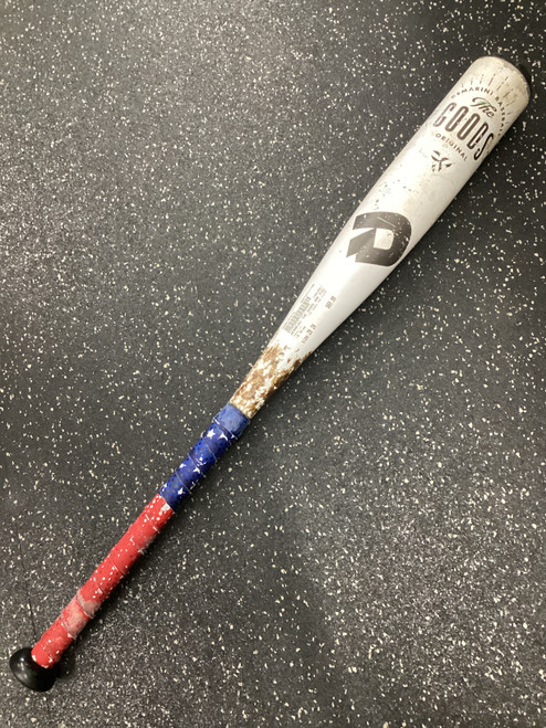 Vist Large View of Product Image Which is Used Demarini THE GOODS ONE PIECE BB/SB USSSA 2 5/8 Bat 29"