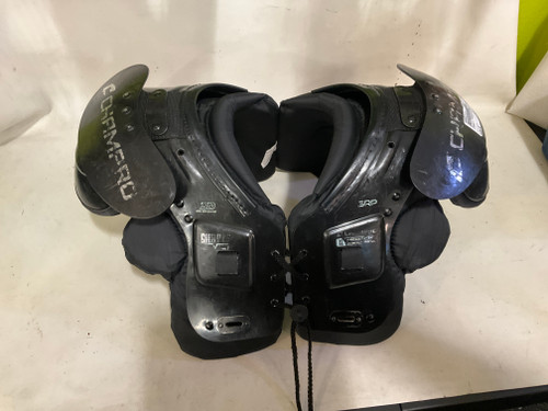 Vist Large View of Product Image Which is Used Champro GAUNTLET VER 1 FB Shoulder Pads Black XL 11790-S000047117