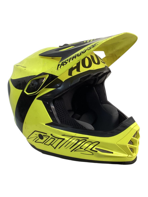 Vist Large View of Product Image Which is Used Bell GOOD TIMES FASTHOUSE Adult Helmet Yellow MD 11709-S000070387