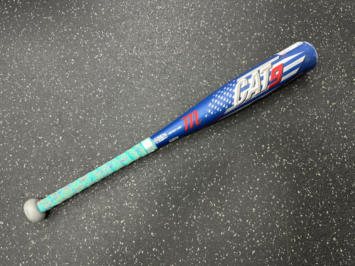 Vist Large View of Product Image Which is Used Marucci CAT 9 AMERICA JBB BB/SB USSSA 2 3/4 Bat 26" 10558-S000239407
