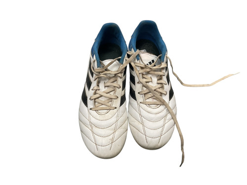 Vist Large View of Product Image Which is USED Adidas GLORO Soccer Cleats White Senior 8
