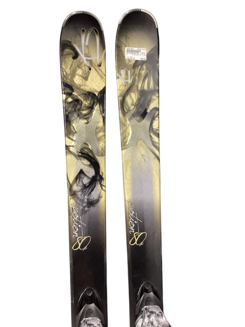 Vist Large View of Product Image Which is Used K2 POTION 80X ER3 10 TC BIND Womens DH Ski/Binding Black 167 cm 11816-S000272632
