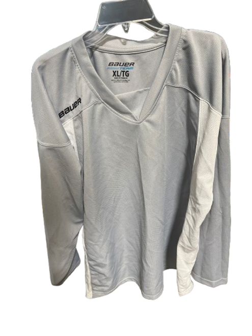 Vist Large View of Product Image Which is Used Bauer Hockey Tops Senior Grey XL