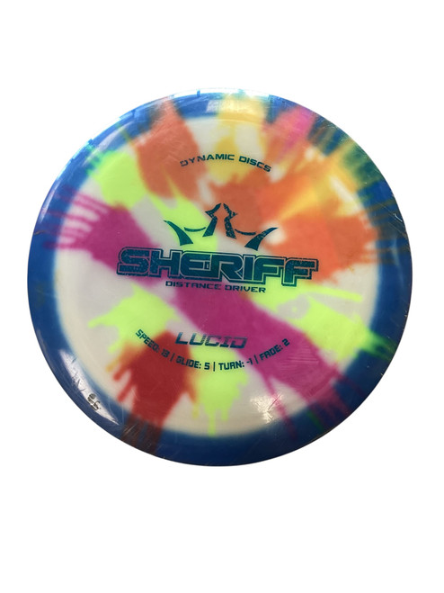 Vist Large View of Product Image Which is Used Dynamic Discs SHERIFF Disc Golf Driver Royal Blue 11845-S000031260