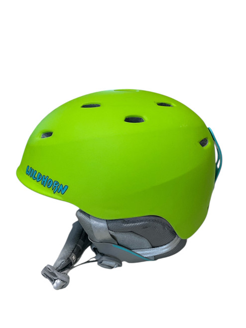 Vist Large View of Product Image Which is Used Snowsport Helmet Youth Neon Green XS 11512-S000225128