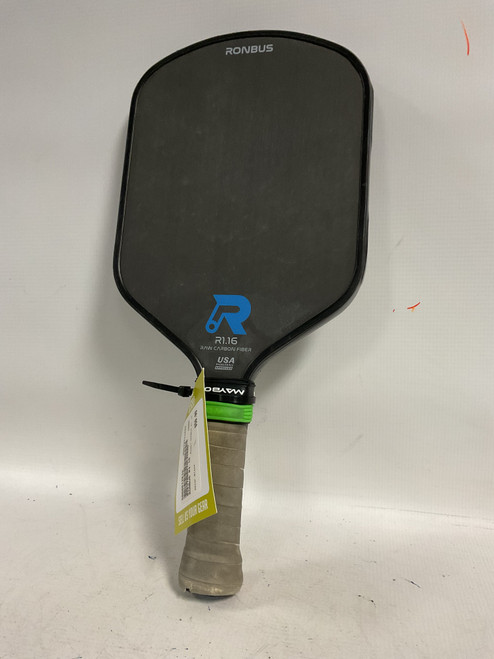 Vist Large View of Product Image Which is Used RONBUS R1.16 Pickleball Racquet Black
