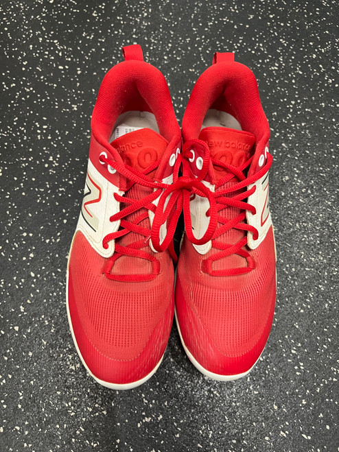 Vist Large View of Product Image Which is Used New Balance FRSH FOAM X 3000 BB/SB Cleats Red Senior 8 11849-S000030030