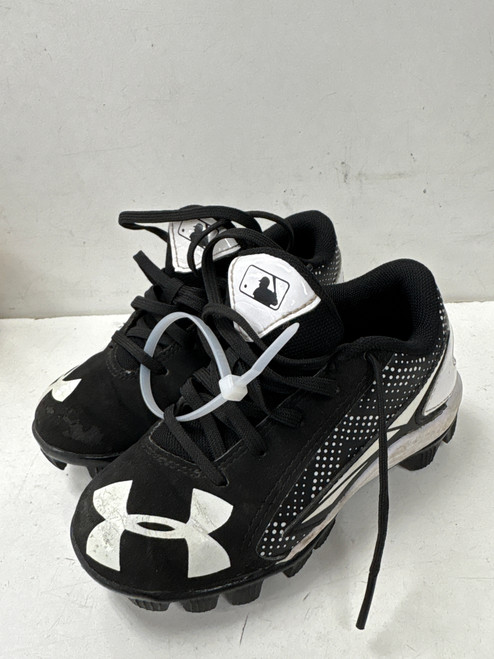 Vist Large View of Product Image Which is Used Under Armour MLB BB/SB Cleats Black Youth 10.0 11891-S000305009