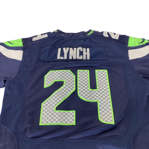Vist Large View of Product Image Which is Used Nike SEA SEAHAWKS BEAST MODE JERSEY FB Top Adult Navy Blue 2X 11479-S000399754