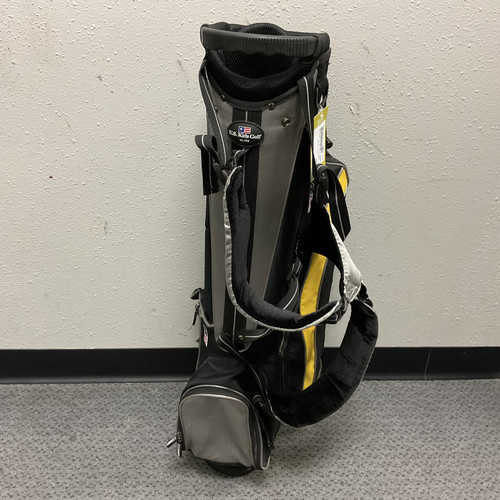 Vist Large View of Product Image Which is Used US Kids UL-63 Teen Stand Bag Black And Yellow 11855-S000188575