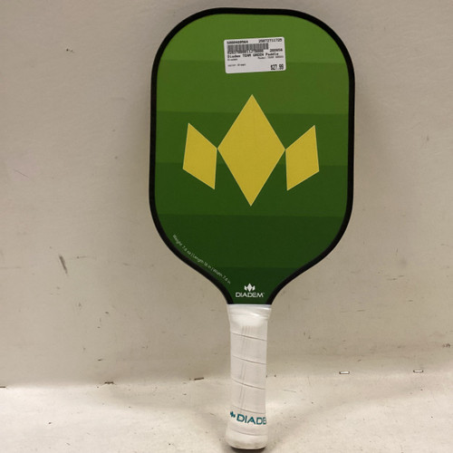 Vist Large View of Product Image Which is Used Diadem TEAM GREEN Pickleball Racquet Green 11725-S000489564