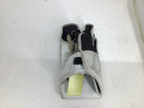 Vist Large View of Product Image Which is Used CCM YT FLEX YOUTH REGULAR GOALIE BLOCKER Youth Goalie Blocker White 11752-S000067861
