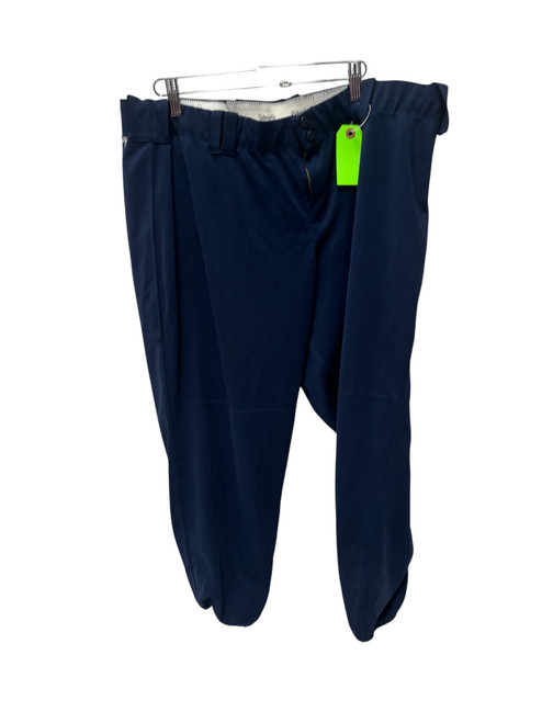 Vist Large View of Product Image Which is Used INTENSITY Low Rise N5306W Softball Pant Womens Navy Blue 3XL