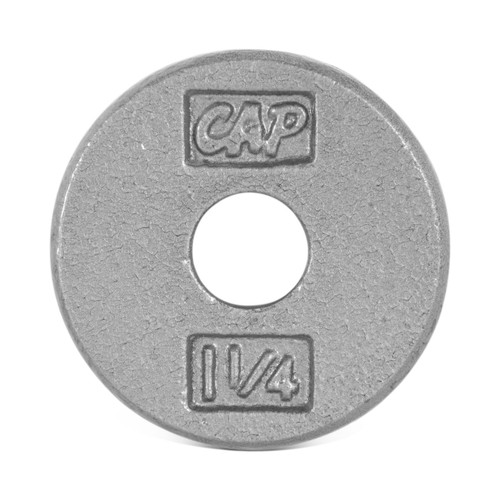 Vist Large View of Product Image Which is CAP 1" GRAY STANDARD PLATE 1.25LB
