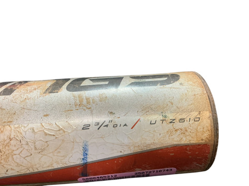 Vist Large View of Product Image Which is Used Rawlings UTZ510 BB/SB USSSA 2 3/4 Bat 29"