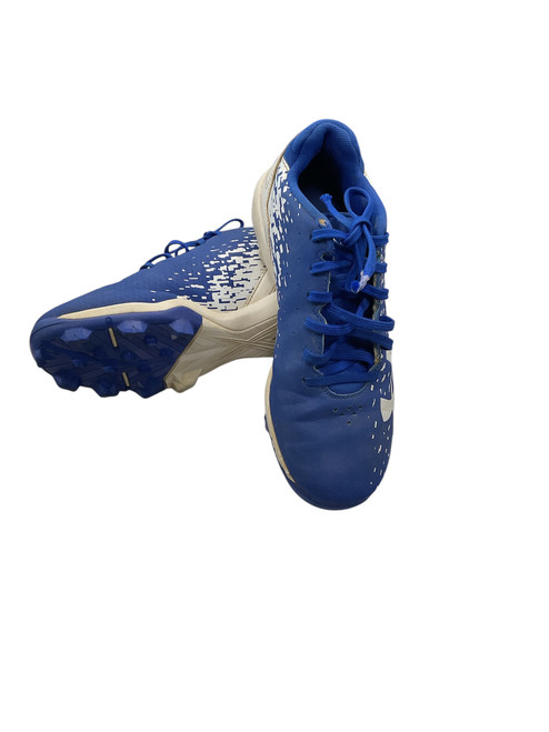 Vist Large View of Product Image Which is Used Under Armour CLEATS BB/SB Cleats Royal Blue Junior 04 11856-S000021578