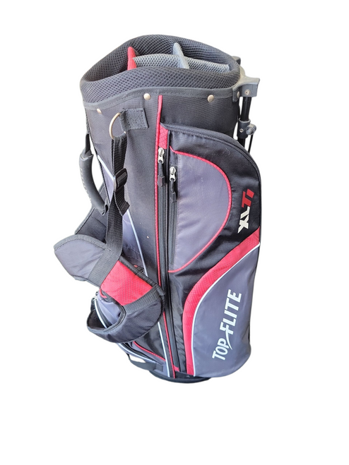 Vist Large View of Product Image Which is Used Top Flite STAND BAG Mens Stand Bag Black 11708-S000181493