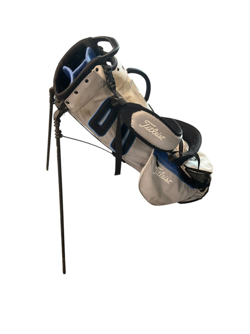 Vist Large View of Product Image Which is Used Titleist 4 WAY STAND BAG Mens Stand Bag Royal Blue