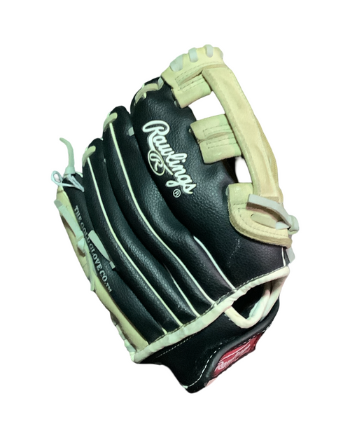 Vist Large View of Product Image Which is Used Rawlings PLAY MAKER SERIES BB/SB Glove RH Throw White 10 1/2" 11724-S000215585