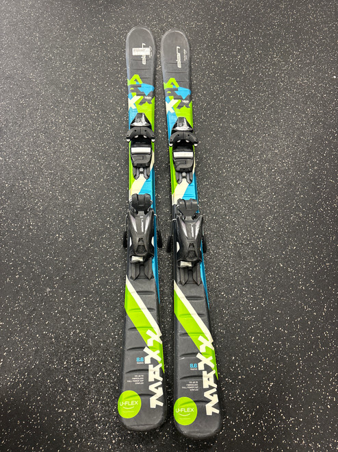 Vist Large View of Product Image Which is Used Elan MAXX Boys DH Ski/Binding Black 120 cm 11726-S000284308