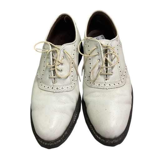 Vist Large View of Product Image Which is Used Mens Golf Shoes White Senior 9.5
