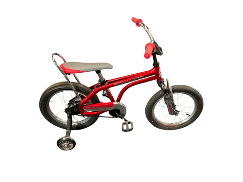 Vist Large View of Product Image Which is Used Schwinn U KRATE Training Wheel Bike Boys Red 16" 11512-S000225158
