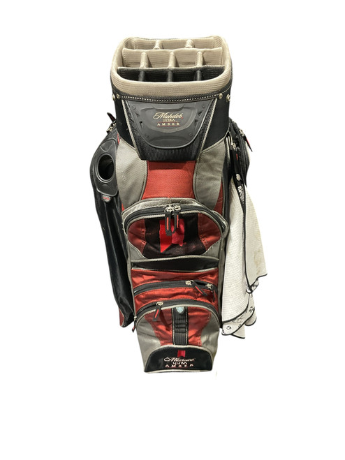 Vist Large View of Product Image Which is Used Datrek MICHELOB ULTRA AMBER Mens Stand Bag Cardinal And Black 11834-S000038238