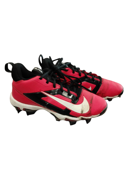 Vist Large View of Product Image Which is Used Nike ALPHA BB/SB Cleats Red Junior 03.5