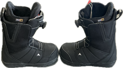Vist Large View of Product Image Which is Used Burton MOTO BOA Mens Snowboard Boots Black Senior 7 11897-S000148731