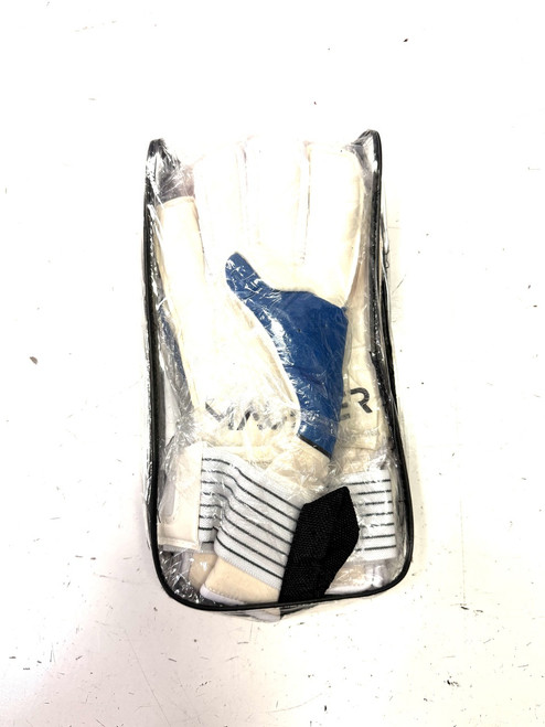 Vist Large View of Product Image Which is Used MAUER Soccer Goalie Gloves Royal Blue 8 11860-S000294975