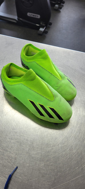 Vist Large View of Product Image Which is Used Adidas Soccer Cleats Green Junior 02 11497-S000150644