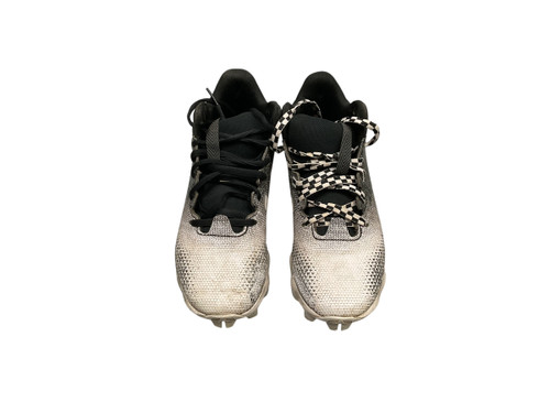 Vist Large View of Product Image Which is Used Under Armour Jr FB Cleats Black Junior 04.5