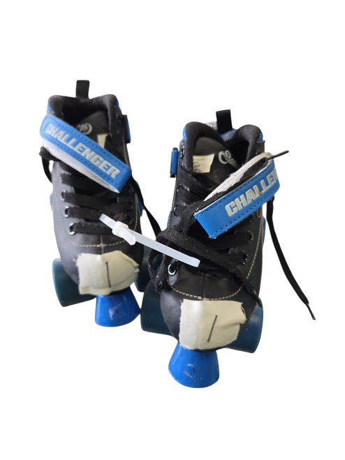 Vist Large View of Product Image Which is Used SKATE CITY CHALLENGER Junior Roller Quad Skates Black Junior 01 11617-S000329035