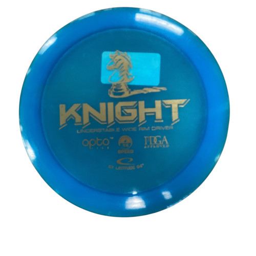 Vist Large View of Product Image Which is Used Latitude 64 OPTO KNIGHT Disc Golf Driver Royal Blue 11479-S000399858