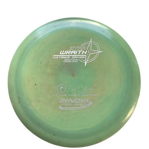 Vist Large View of Product Image Which is Used Innova STAR WRAITH Disc Golf Driver Grey 11479-S000399885