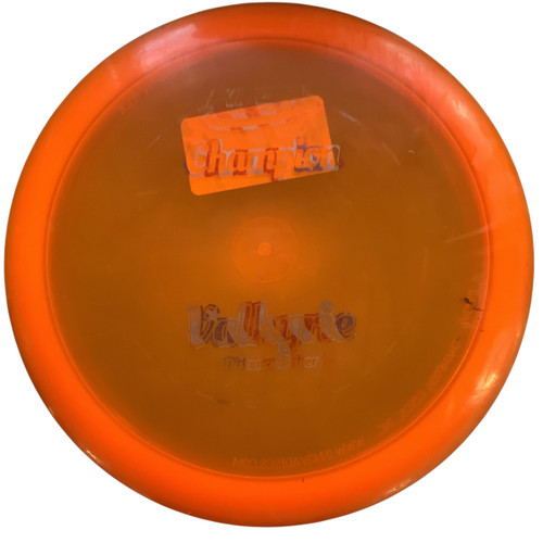 Vist Large View of Product Image Which is Used Innova CHAMPION VALKYRIE Disc Golf Driver Orange 11479-S000399887
