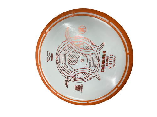 Vist Large View of Product Image Which is Used YIKUN TOMAHAWK Disc Golf Mid Range White 11613-S000164677