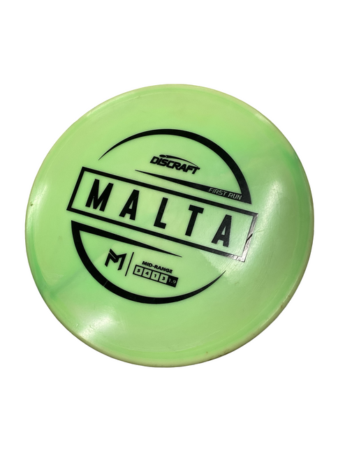 Vist Large View of Product Image Which is Used Discraft MALTA Disc Golf Mid Range Green 11613-S000164681