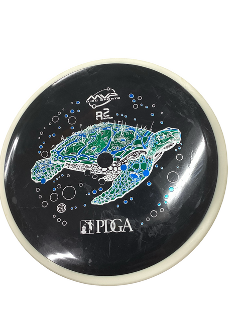 Vist Large View of Product Image Which is Used MVP RELAY Disc Golf Driver Black 11613-S000164683